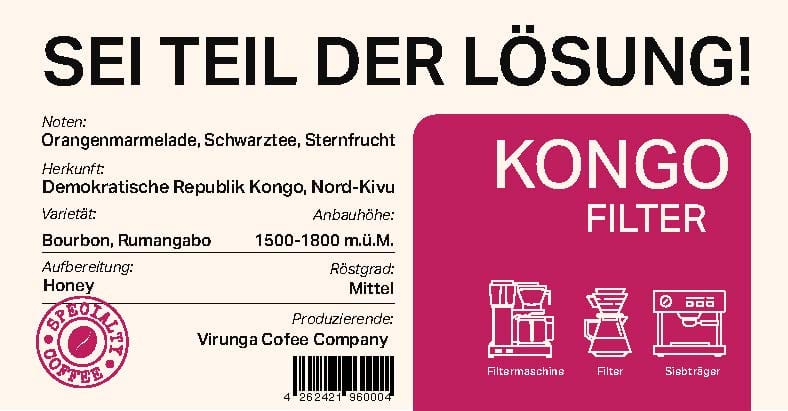 Kongo | Specialty Coffee | Filter Roast - Coffee Annan 