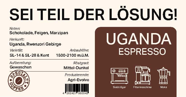 Uganda | Specialty Coffee | Espresso Roast - Coffee Annan 