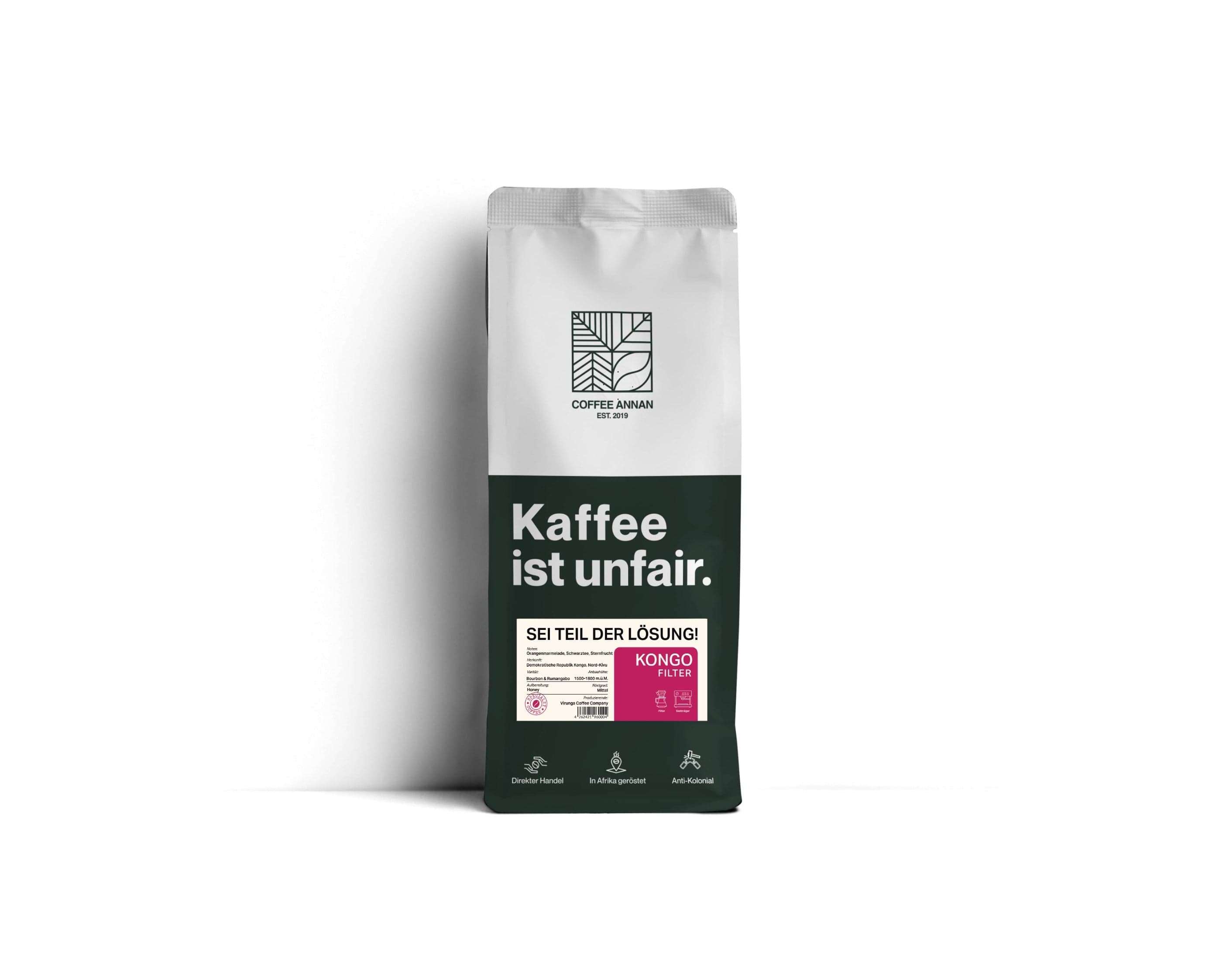 Kongo | Specialty Coffee | Filter Roast - Coffee Annan 