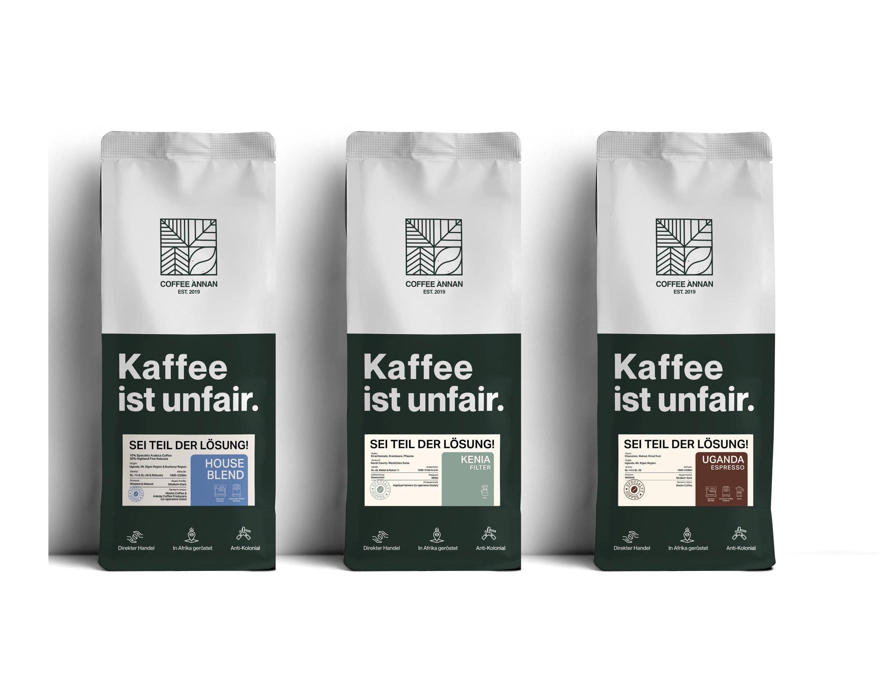 Probierpaket - Medium - Coffee Annan 