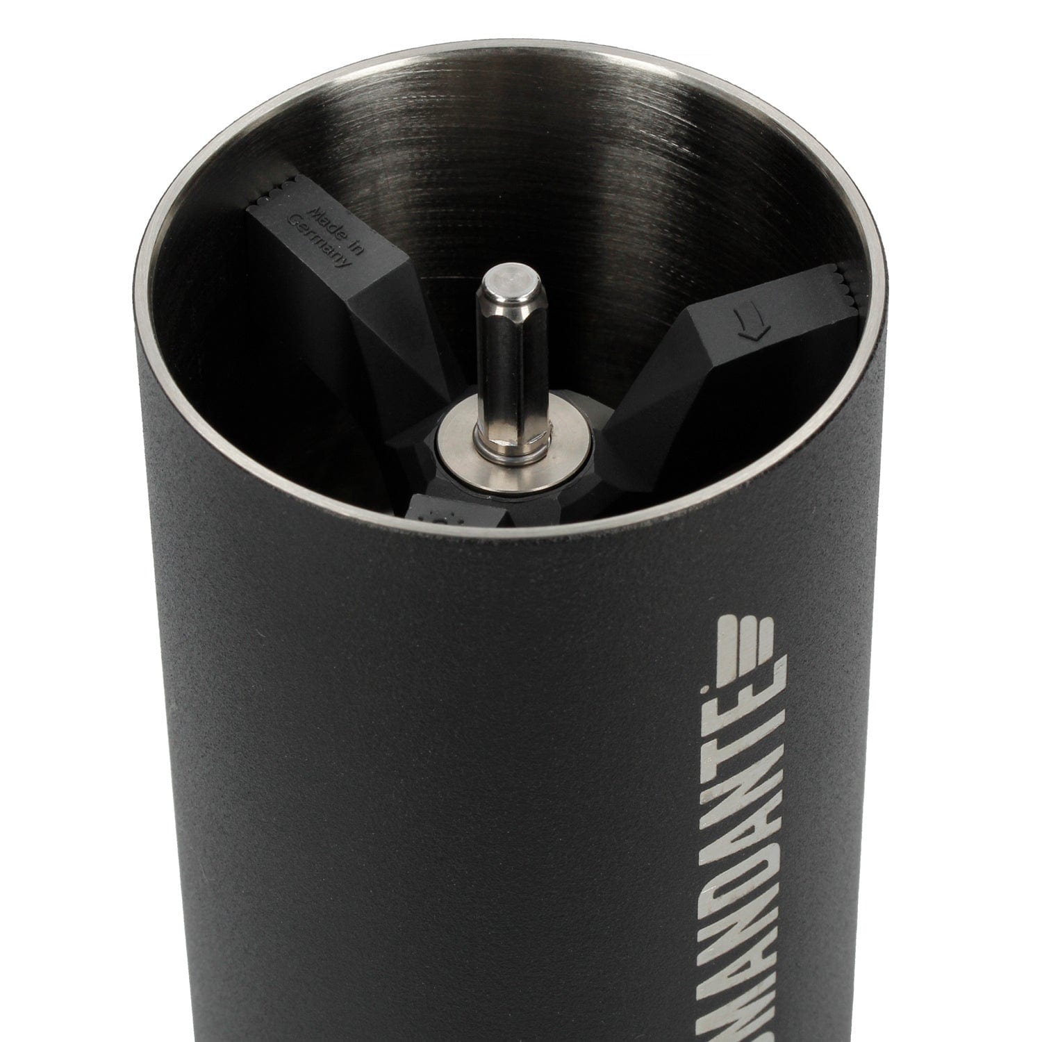 Comandante C40 MK3 Nitro Blade Kaffeemühle Bohnenbehälter außen